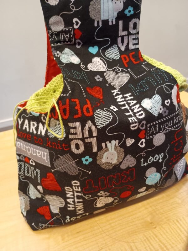 Bolso para manualidades "Corazones"