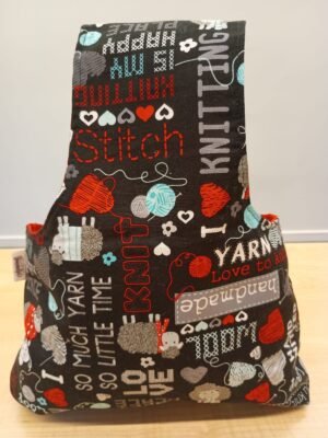 Bolso para manualidades "Corazones"