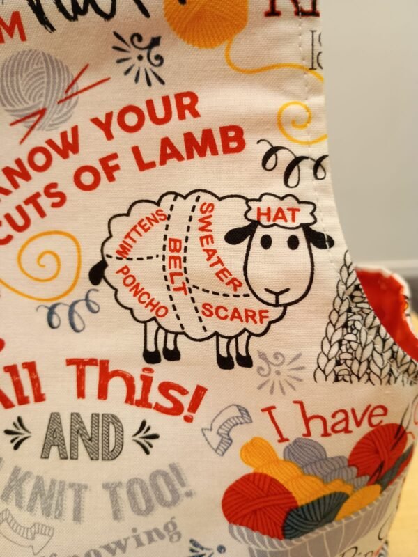 Bolso para manualidades "Knit happens"