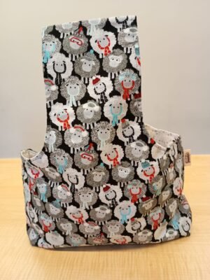 Bolsos para manualidades "Ovejitas con bufanda"