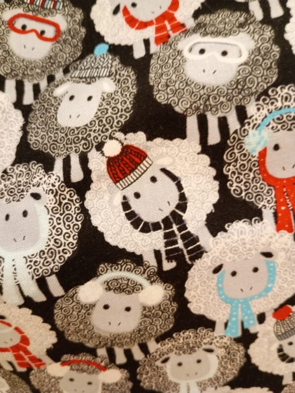 Bolsos para manualidades "Ovejitas con bufanda"