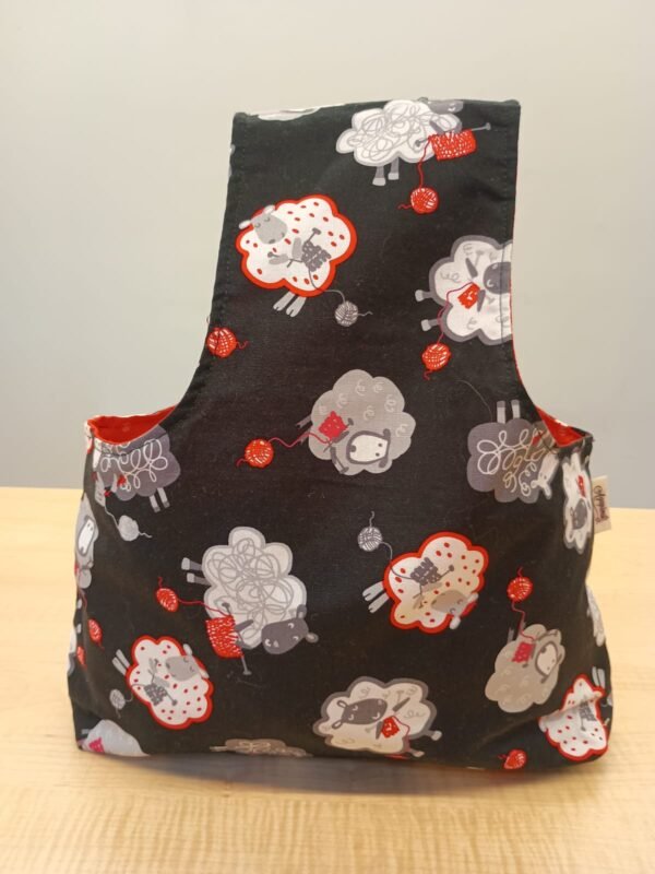 Bolsos para manualidades "Ovejitas tejedoras"