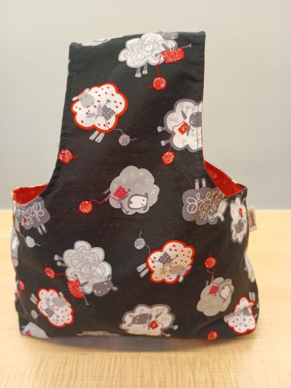 Bolsos para manualidades "Ovejitas tejedoras"