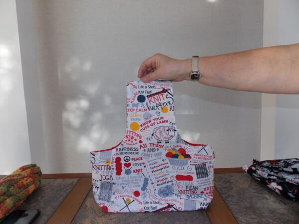 DSCN0267 Bolso para manualidades "Knit happens"