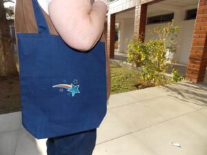 Bolso denim azul - Estrella