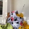 Bolsos para manualidades "Ovejitas rojas"