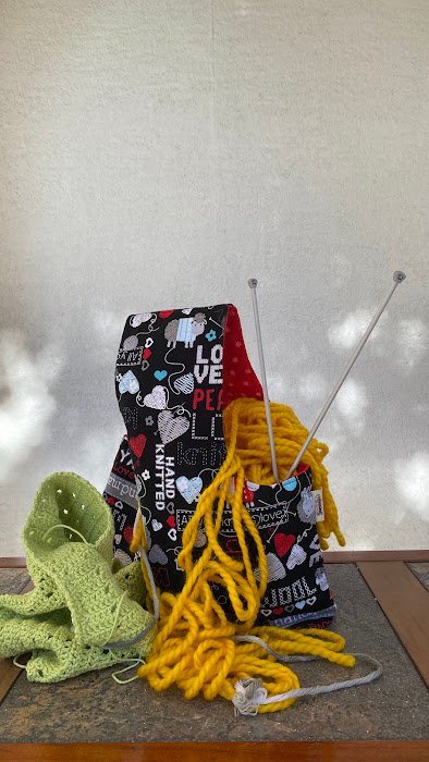 Bolsos para manualidades "Ovejitas tejedoras"