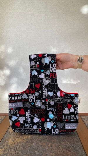 IMG_7549 Bolso para manualidades "Corazones"