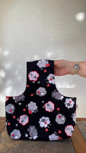 Bolsos para manualidades "Ovejitas tejedoras"