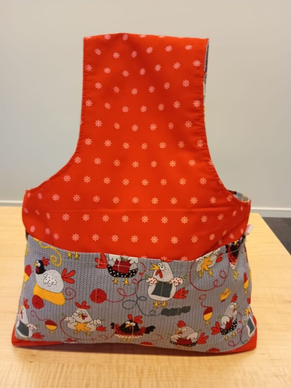 Bolso para manualidades "Gallinitas"