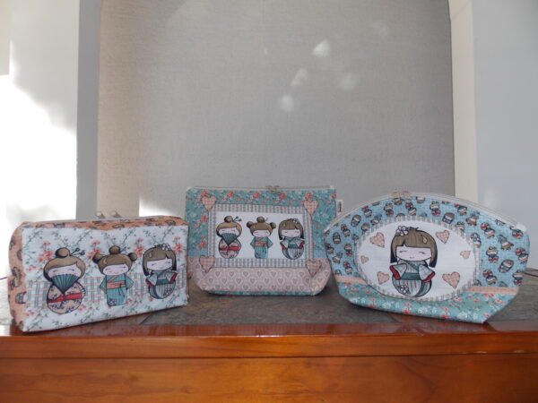 Estuche "Japanese girl" curvo