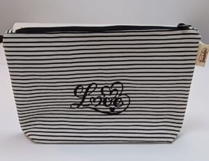 Estuche "Love" rayado 1
