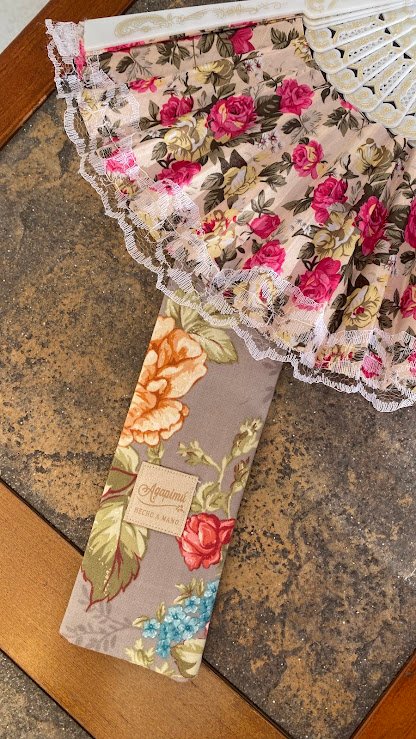 Funda abanico Blumen