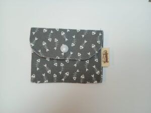 Porta documentos huesitos de pescado