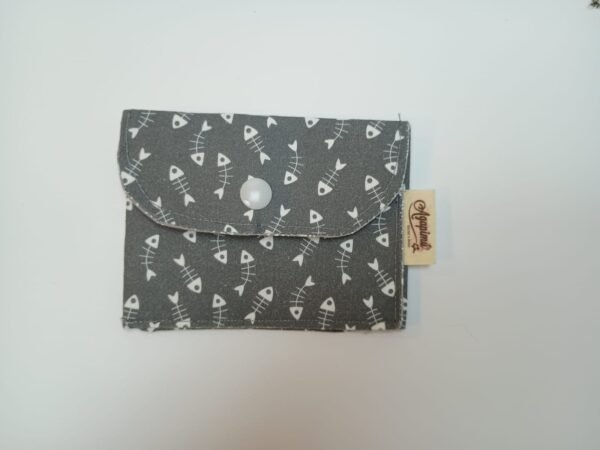 Porta documentos huesitos de pescado