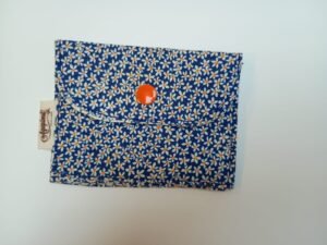 Porta documentos florcitas