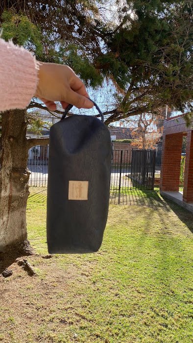 Estuche de viaje azul
