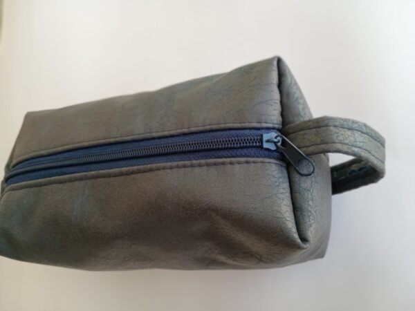 Estuche de viaje azul