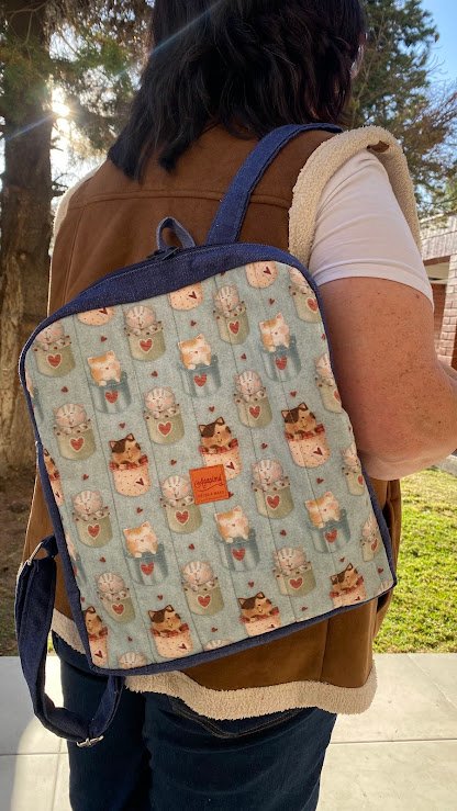 IMG_7563 Mochila Lindo gatito